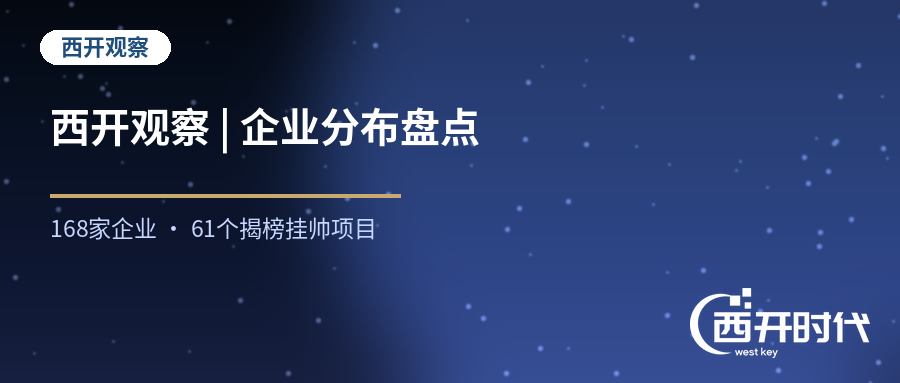 一张图看懂：西开时代参会企业产业分布